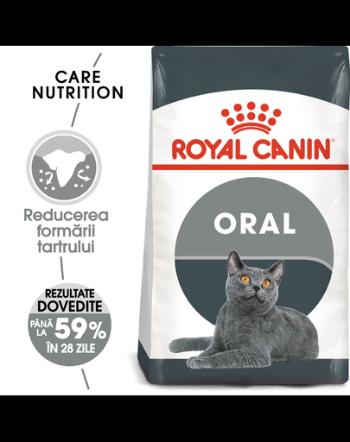 Royal Canin Oral Care Adult hrana uscata pisica pentru reducerea formarii tartrului, 8 kg