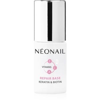 NEONAIL Repair Base lac de unghii intaritor cu keratina 7,2 ml