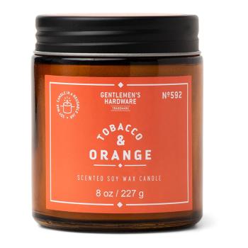 Lumânare parfumată din ceară de soia timp de ardere 48 h Tobacco & Orange – Gentlemen's Hardware