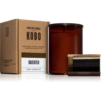 KOBO Woodblock Hashish lumânare parfumată 425 g