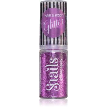 Snails Body Glitter luciu pentru corp si par Purple 10 g