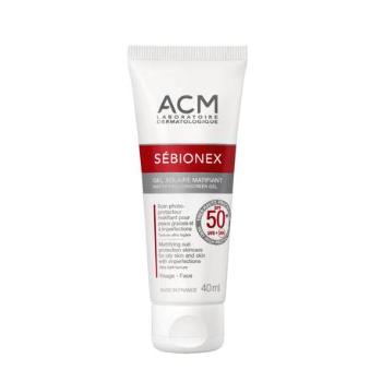 ACM Gel cremos matifiant SPF 50+Sébionex (Mattifying Sunscreen Gel) 40 ml