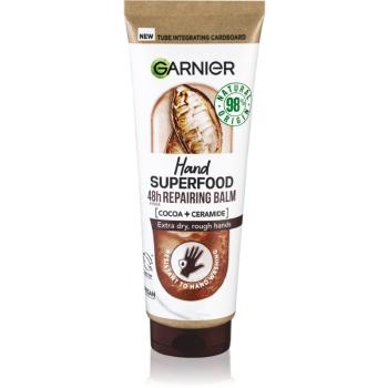 Garnier Body SuperFood Cremă de mâini regeneratoare cu cacao 75 ml