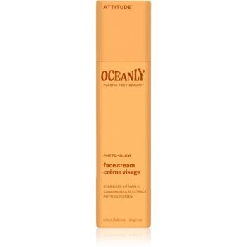 Attitude Oceanly Face Cream cremă solidă cu efect de iluminare cu vitamina C 30 g