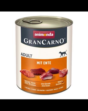 ANIMONDA GranCarno Adult with Duck 800 g hrana cu rata, caini adulti