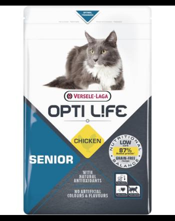 VERSELE-LAGA Opti Life Cat Senior Chicken 1 kg hrana cu pui, pisici senior