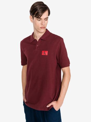 Calvin Klein Jeans Polo Tricou Roșu