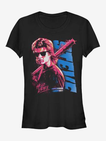 ZOOT.Fan Netflix Steve Stranger Things Tricou Negru