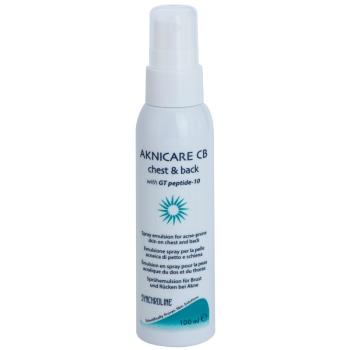 Synchroline Aknicare  CB emulsie spray pentru reducere acnee de pe spate si piept 100 ml