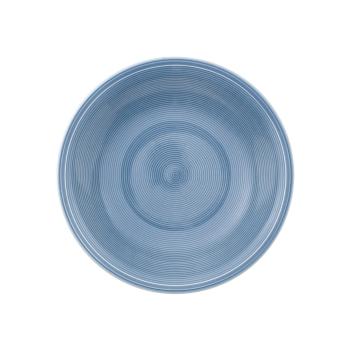 Farfurie adâncă din porțelan Villeroy & Boch Like Color Loop, ø 23,5 cm, albastru