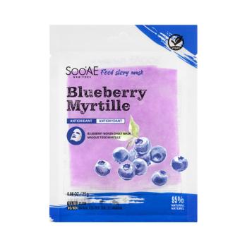 SOO`AE Mască de pânză antioxidantă Blueberry (Food Story Mask) 25 g