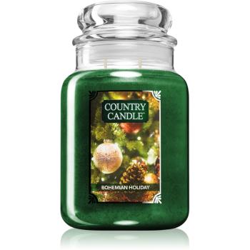 Country Candle Bohemian Holiday lumânare parfumată 680 g