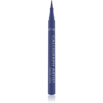 Catrice Calligraph Artist Matte tuș de ochi tip cariocă cu efect matifiant culoare 060 · Midnight Sky 1,1 ml