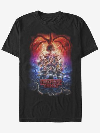 ZOOT.Fan Netflix Stranger Things Tricou Negru