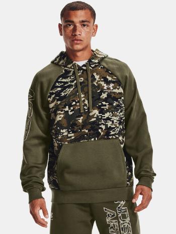 Under Armour Rival Flc Camo Script HD Hanorac Verde