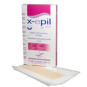 Alte branduri Depilating bandă pe corpul X-Epil 6 x 2