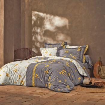 Lenjerie de pat Kimori Colombine - gri - Mărimea fată de pernă 65 x 65 cm