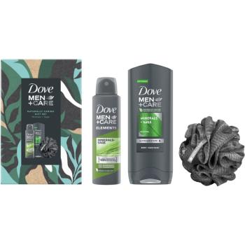 Dove Men+Care Naturally Caring Gift Set set cadou Minerals & Sage (pentru corp) pentru bărbați