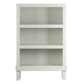 Bibliotecă gri deschis din lemn de pin 107x160 cm Bonk – Basiclabel