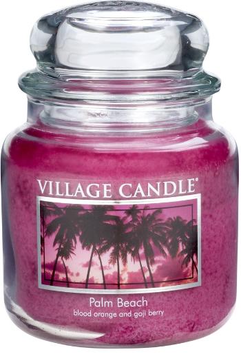 Village Candle Lumânare parfumată în sticlă Palm Beach (Palm Beach) 397 g