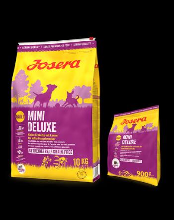 JOSERA Mini Deluxe 10 kg hrana caini adulti rase miniaturale + 900g GRATIS