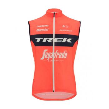 
                 SANTINI Vestă de ciclism - TREK SEGAFREDO 2022 - alb/roșu/roz  
            