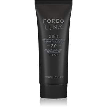 FOREO Luna™ 2in1 Shaving + Cleansing Micro-Foam Cream cremă pentru bărbierit 2 in 1 pentru bărbați 100 ml