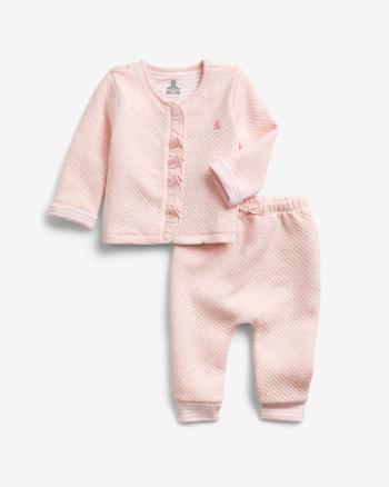 GAP Quilted Outfit Set pentru copii Roz