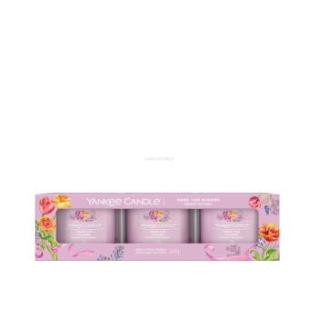 Yankee Candle Set de lumânări votive in sticlă Hand Tied Blooms 3 x 37 g