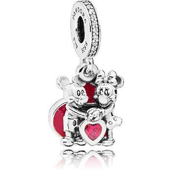 Pandora Romantic Pendant Love Mickey și Minnie 797769CZR