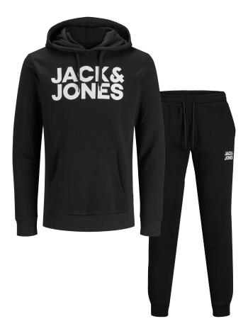 Jack&Jones Set pentru bărbați - hanorac și pantaloni de trening JJECORP 12220976 Black XXL