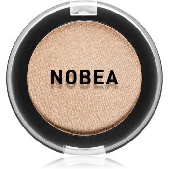 NOBEA Day-to-Day Mono Eyeshadow fard ochi cu particule stralucitoare culoare Toasted almond 3,5 g