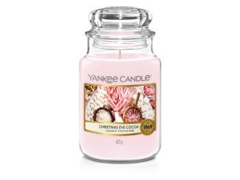 Yankee Candle Lumânare aromată Classic mare Christmas Eve Cocoa 623 g