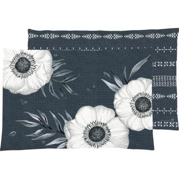 Suport pentru farfurii din material textil 48x33 cm Holly Flower - IHR