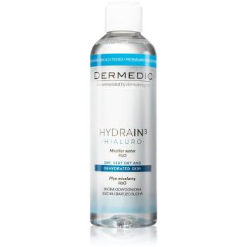 Dermedic Hydrain3 Hialuro apa cu particule micele 200 ml