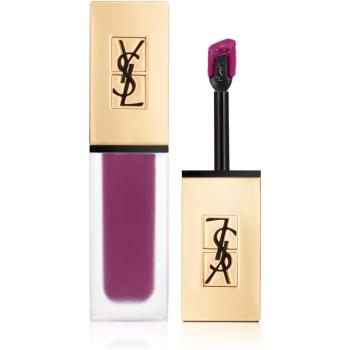 Yves Saint Laurent Tatouage Couture ruj lichid ultra mat culoare 04 Purple Identity 6 ml