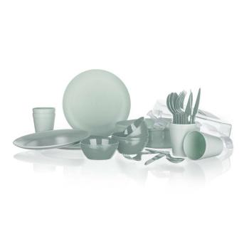 Serviciu de masă Banquet Travel, din plastic, 26 piese