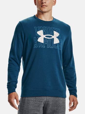 Under Armour UA Rival Terry Logo Crew Hanorac Albastru