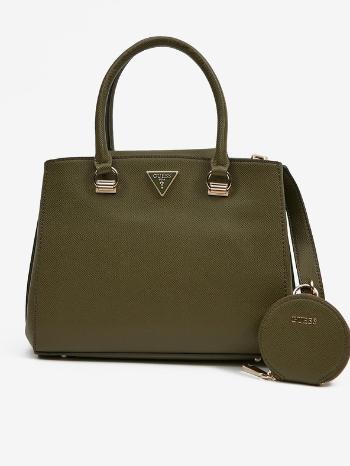 Guess Alexie Girlfriend Satchel Genți Verde