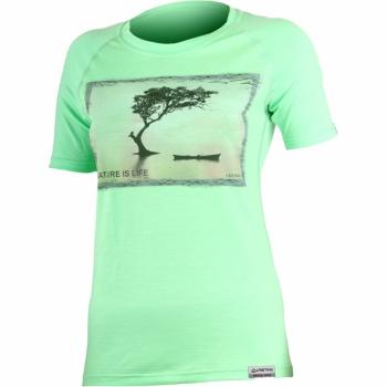 Merino pentru femei cămașă Lasting LAKE-6161 verde