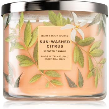 Bath & Body Works Sun-Washed Citrus lumânare parfumată 411 g