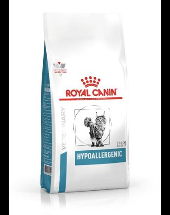 ROYAL CANIN Veterinary Cat Hypoallergenic 4,5 kg hrana dietetica pentru pisici adulte care prezinta reactii alimentare adverse