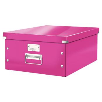 Cutie depozitare Leitz Universal, lungime 48 cm, roz