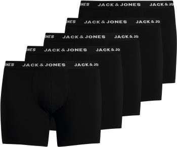 Jack&Jones PLUS 5 PACK - boxeri pentru bărbați JACHUEY 12194944 Black 3XL