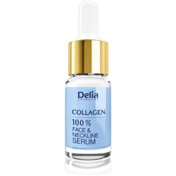 Delia Cosmetics Professional Face Care Collagen Ser pentru hidratare intensiva anti-imbatranire  pentru fata, gat si piept 10 ml