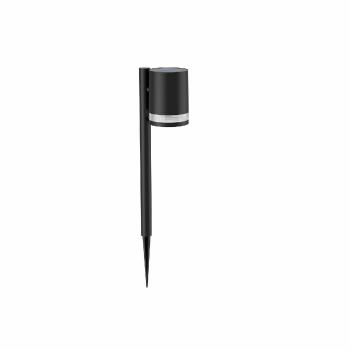 Lampă solară de exterior Philips Fyce cu LED-uripentru sol 1,5W 2700K, negru