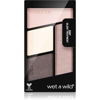Wet n Wild Color Icon Eyeshadow Quad paletă cu farduri de ochi culoare Silent Treatment 4.5 g