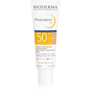 Bioderma Photoderm M crème de protectie anti-acnee SPF 50+ culoare Light 40 ml