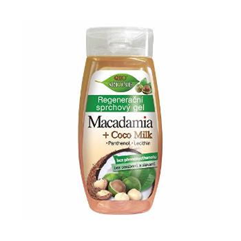 Bione Cosmetics Gel de duș regenerant Macadamia + Coco Milk 260 ml