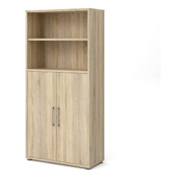 Bibliotecă modulară  cu aspect de lemn de stejar 89x189 cm Prima – Tvilum